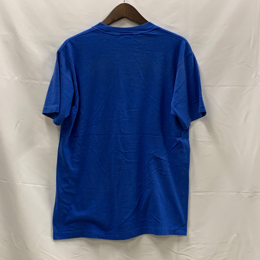 【古着】 ワンポイント Tシャツ ブルー