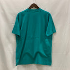 【古着】FRUIT OF THE ROOM プリント Tシャツ グリーン Lサイズ