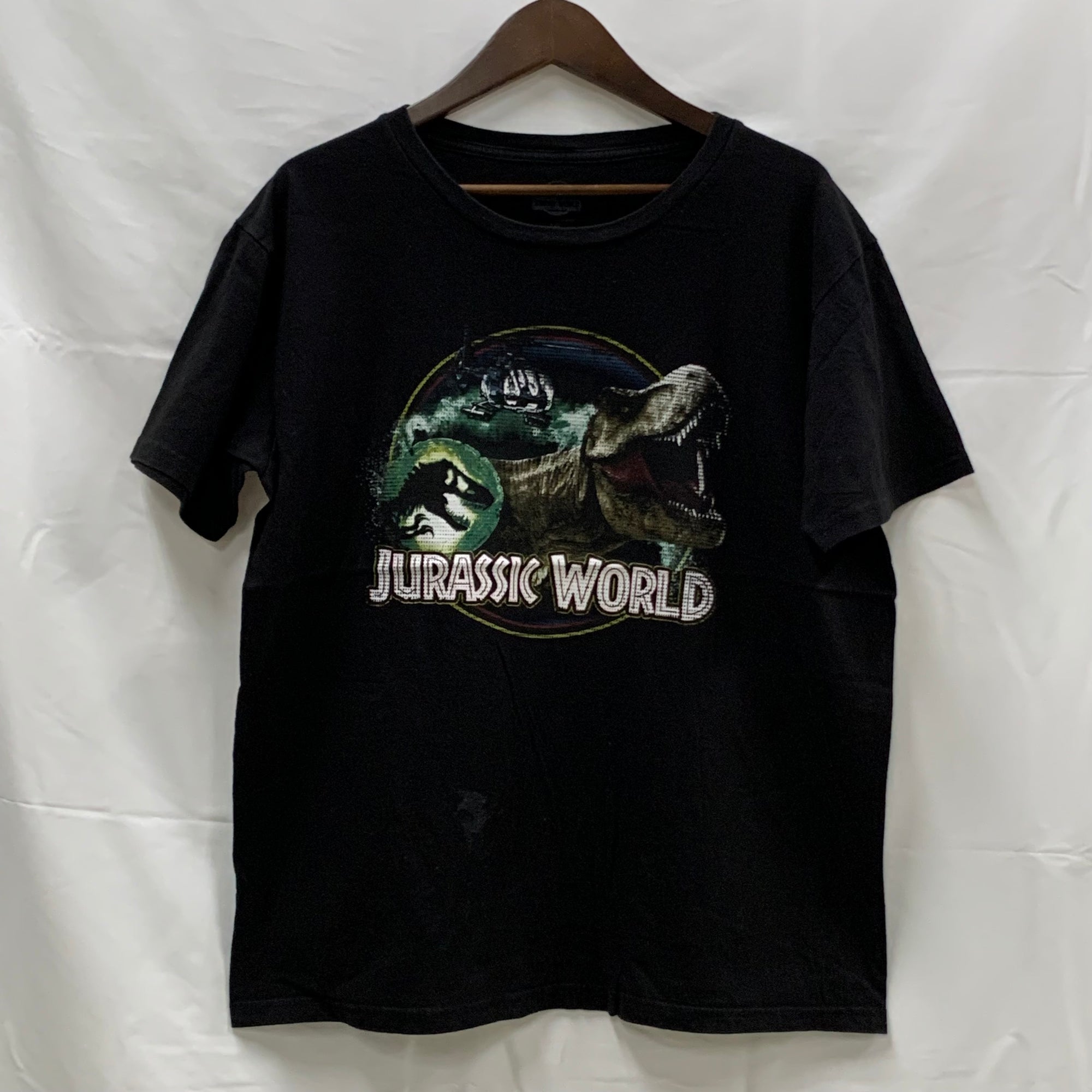 【古着】 プリント Tシャツ ブラック Lサイズ