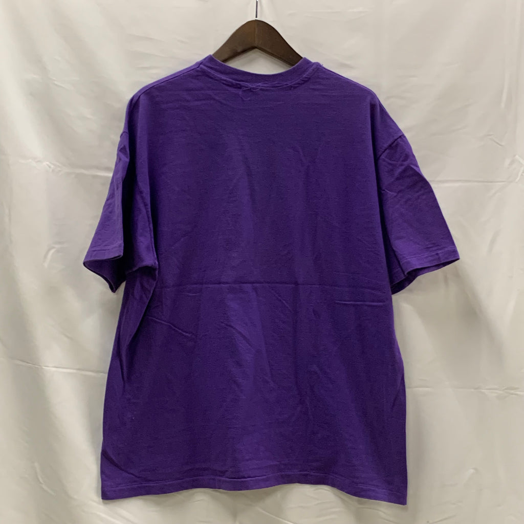 【古着】 プリント Tシャツ パープル