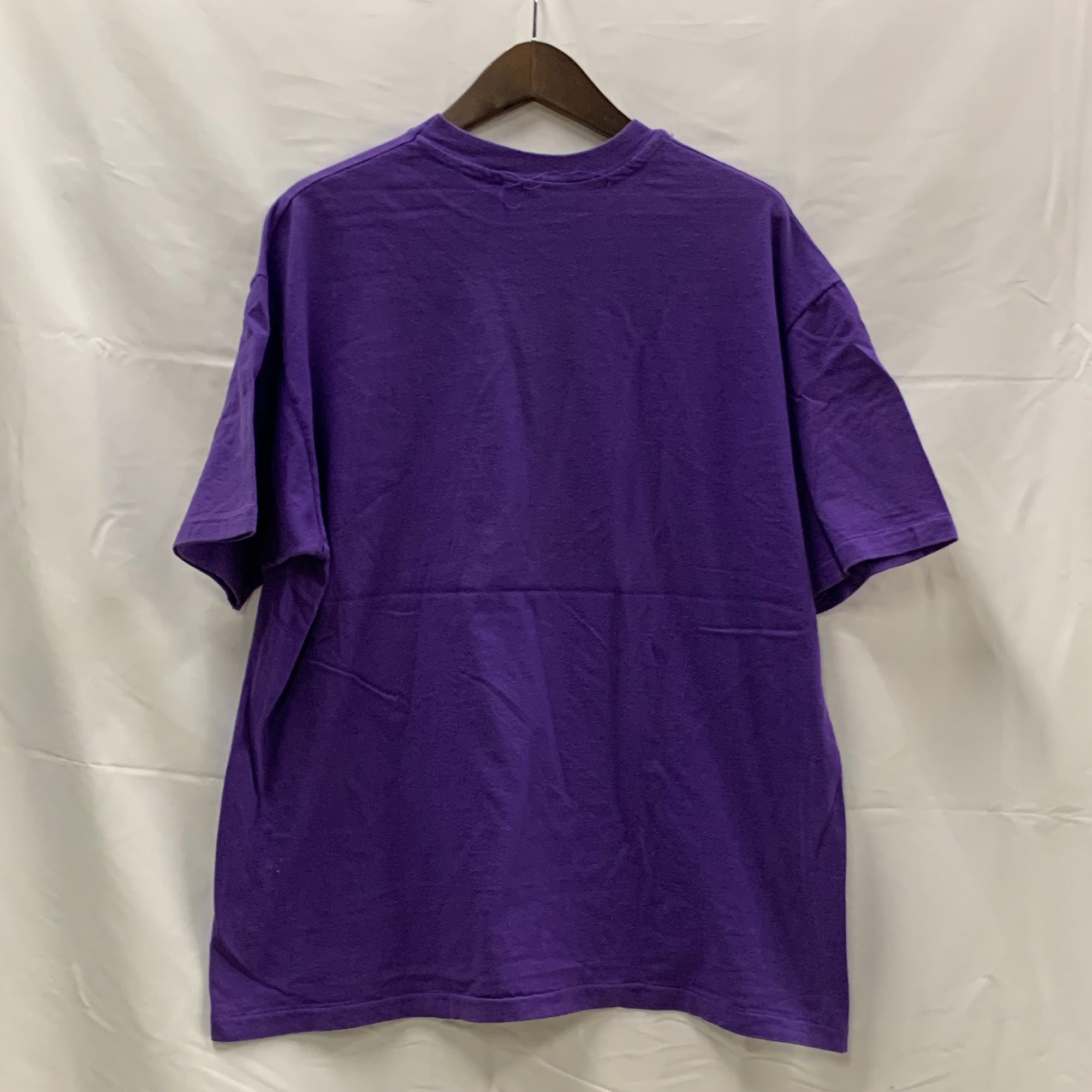【古着】 プリント Tシャツ パープル