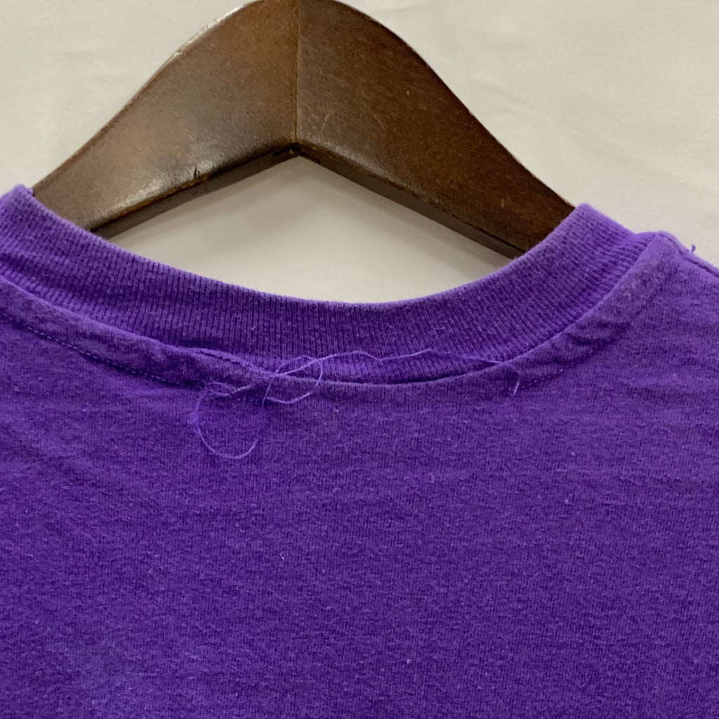 【古着】 プリント Tシャツ パープル