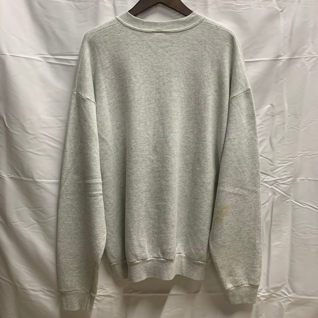 【中古】【古着】FRUIT OF THE ROOM プリント スウェットトレーナー グレー XXLサイズ