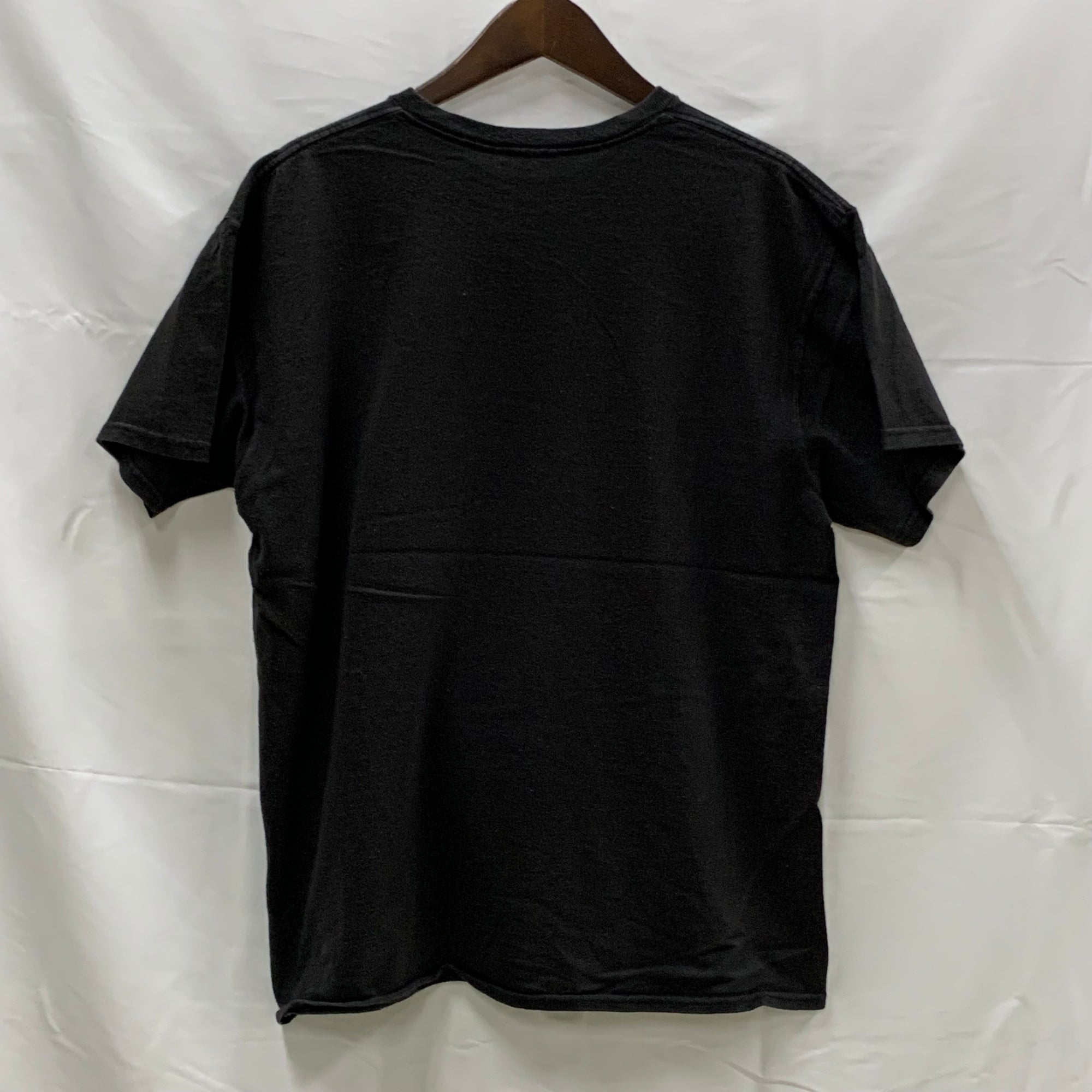 【古着】DOM プリント Tシャツ ブラック Lサイズ