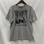 【古着】GILDAN プリント Tシャツ グレー Lサイズ