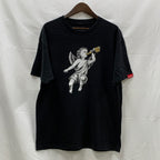 【古着】Connetic プリント Tシャツ ブラック Lサイズ