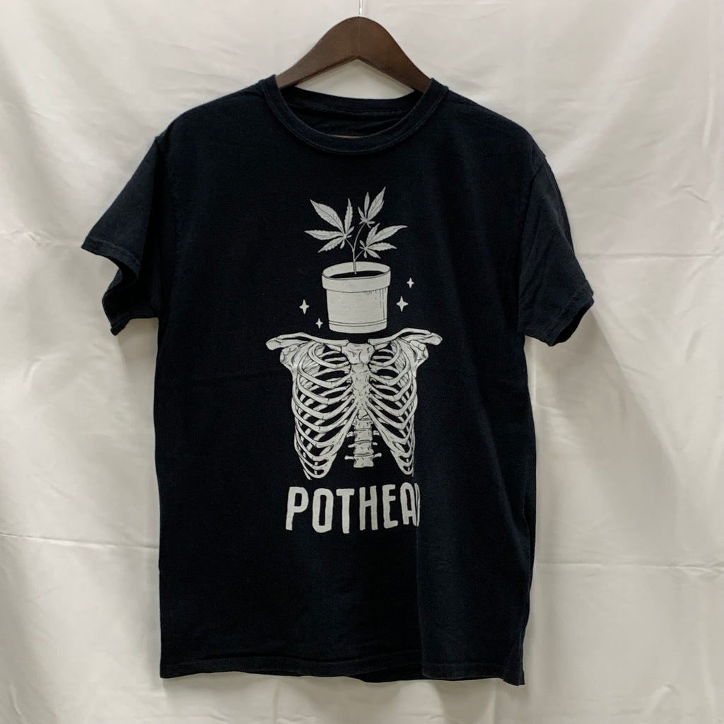 【古着】Spencer's  プリント Tシャツ ブラック Mサイズ