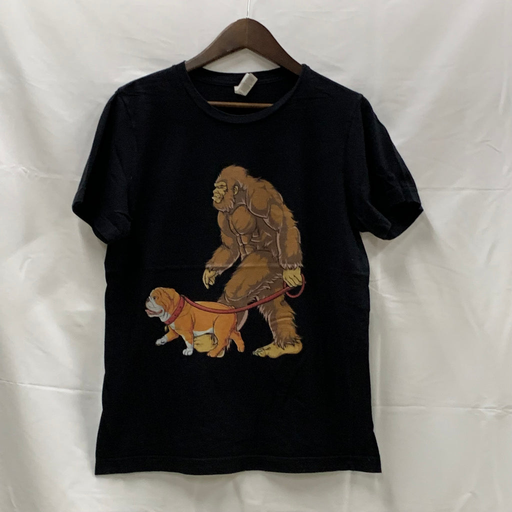 【古着】BELLA+CANVAS プリント Tシャツ ブラック Mサイズ
