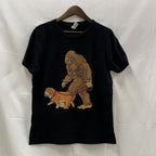 【古着】BELLA+CANVAS プリント Tシャツ ブラック Mサイズ