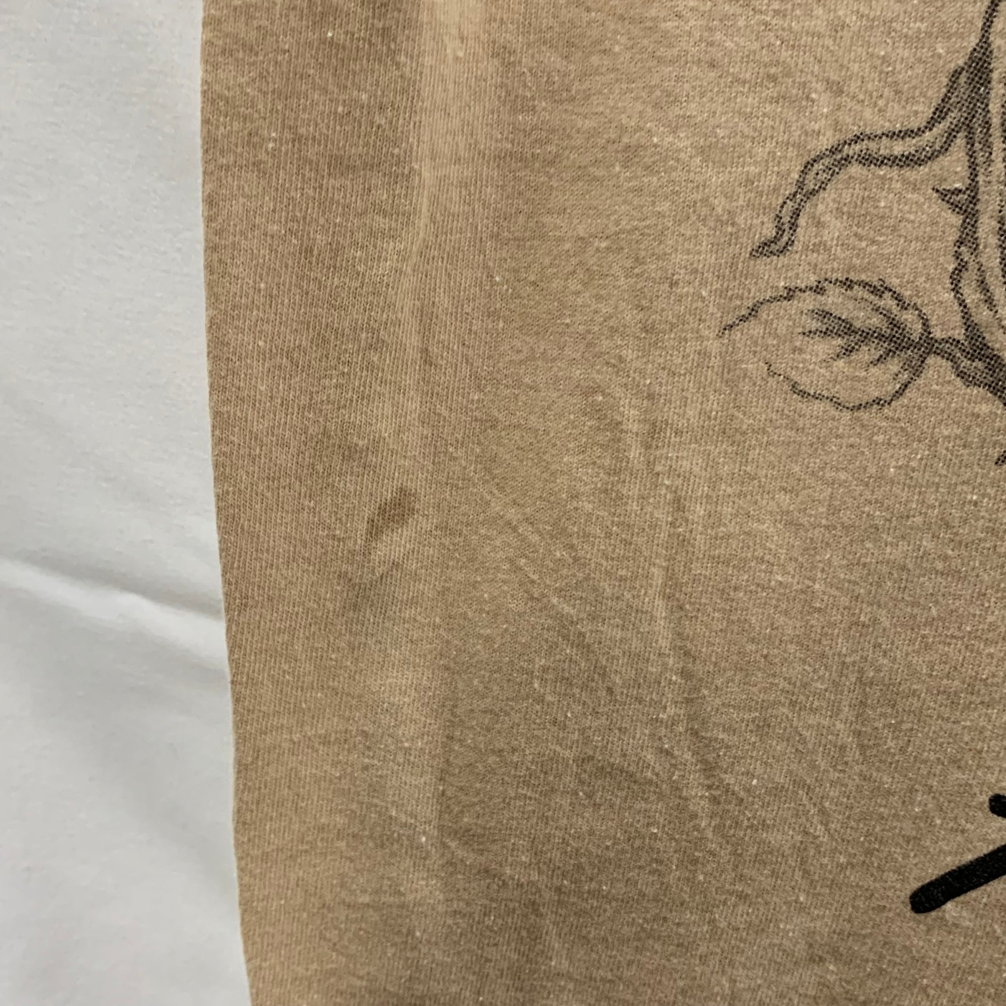 【古着】Brisco Brands プリント Tシャツ アイボリー Mサイズ