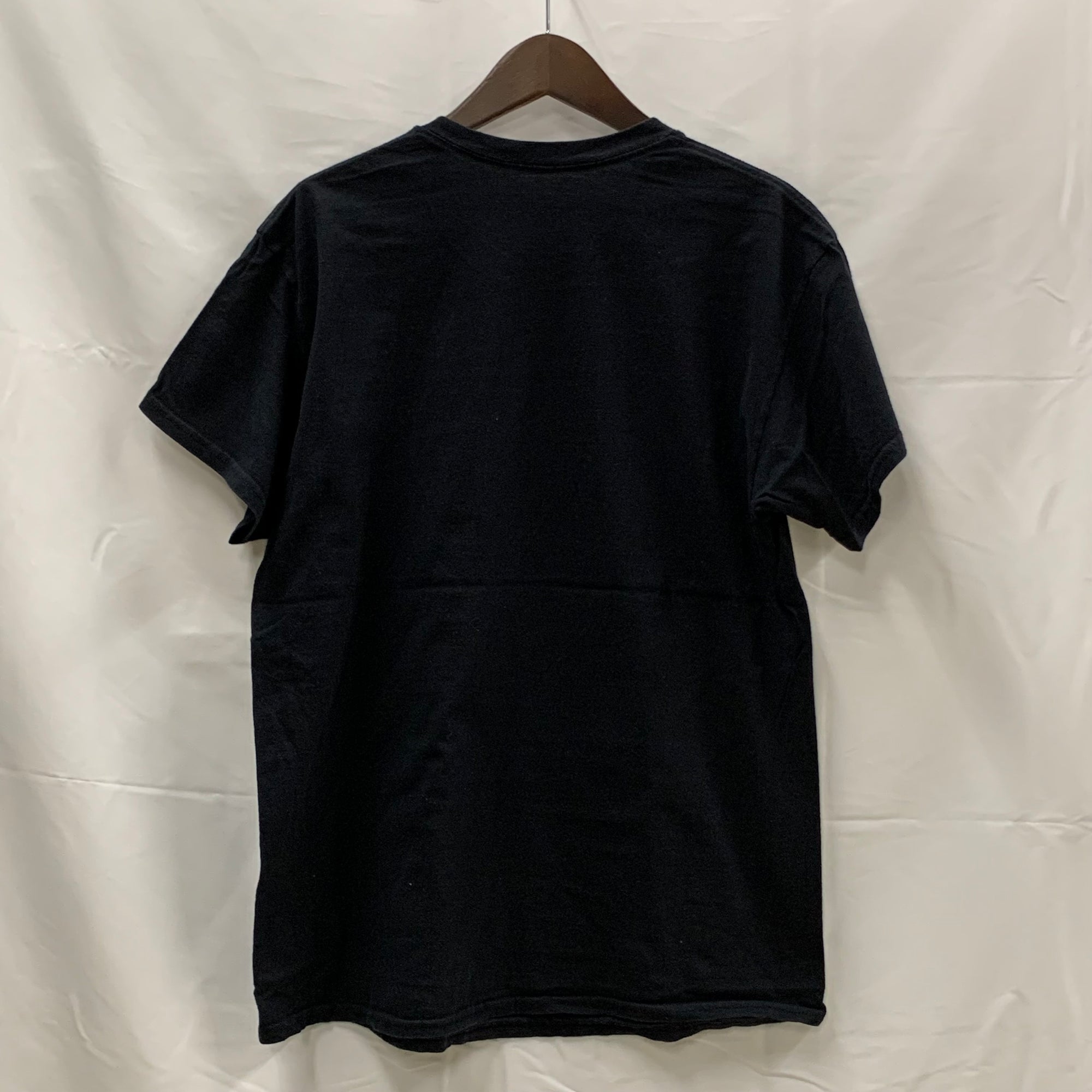 【古着】DOM プリント Tシャツ ブラック Lサイズ