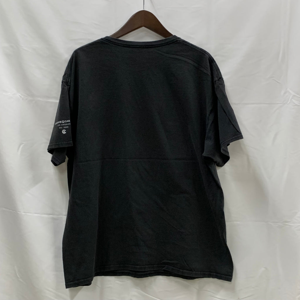 【古着】CROOKS&CASTLES プリント Tシャツ ブラック XLサイズ