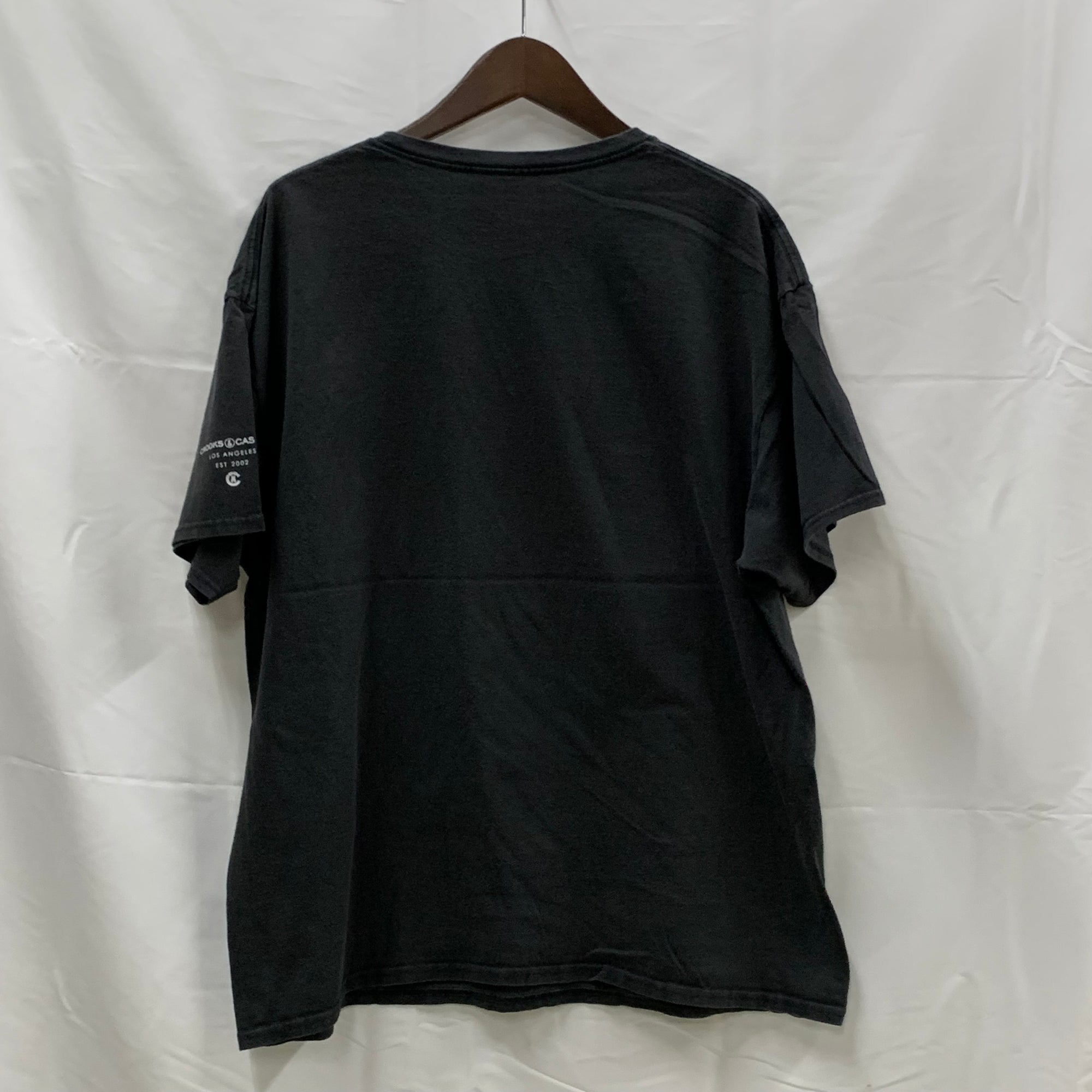 【古着】CROOKS&CASTLES プリント Tシャツ ブラック XLサイズ
