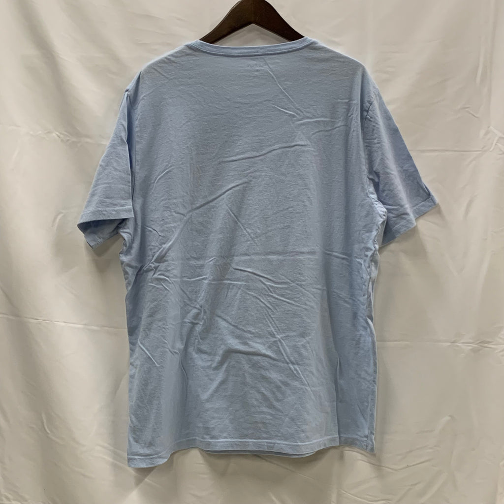【古着】Old Navy プリント Tシャツ ライトブルー XLサイズ