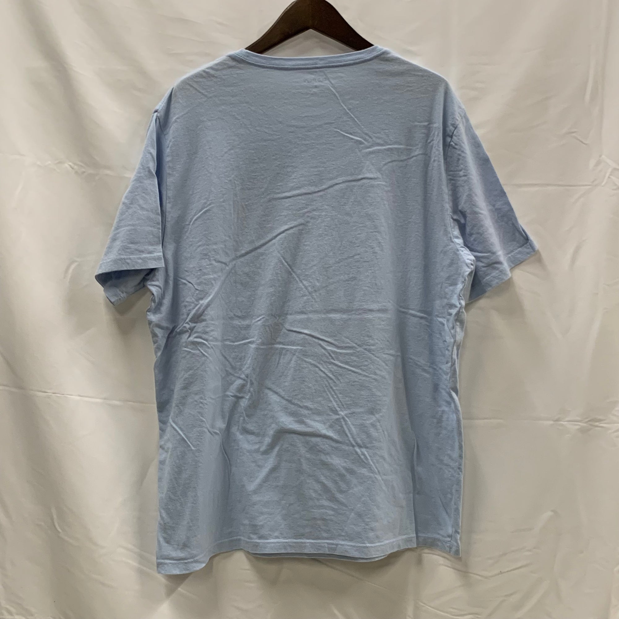 【古着】Old Navy プリント Tシャツ ライトブルー XLサイズ
