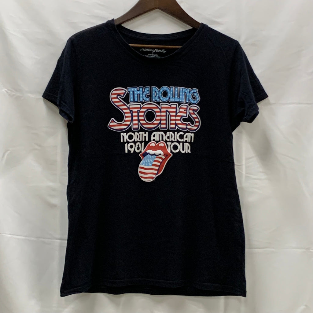 【古着】プリント Tシャツ ブラック Mサイズ