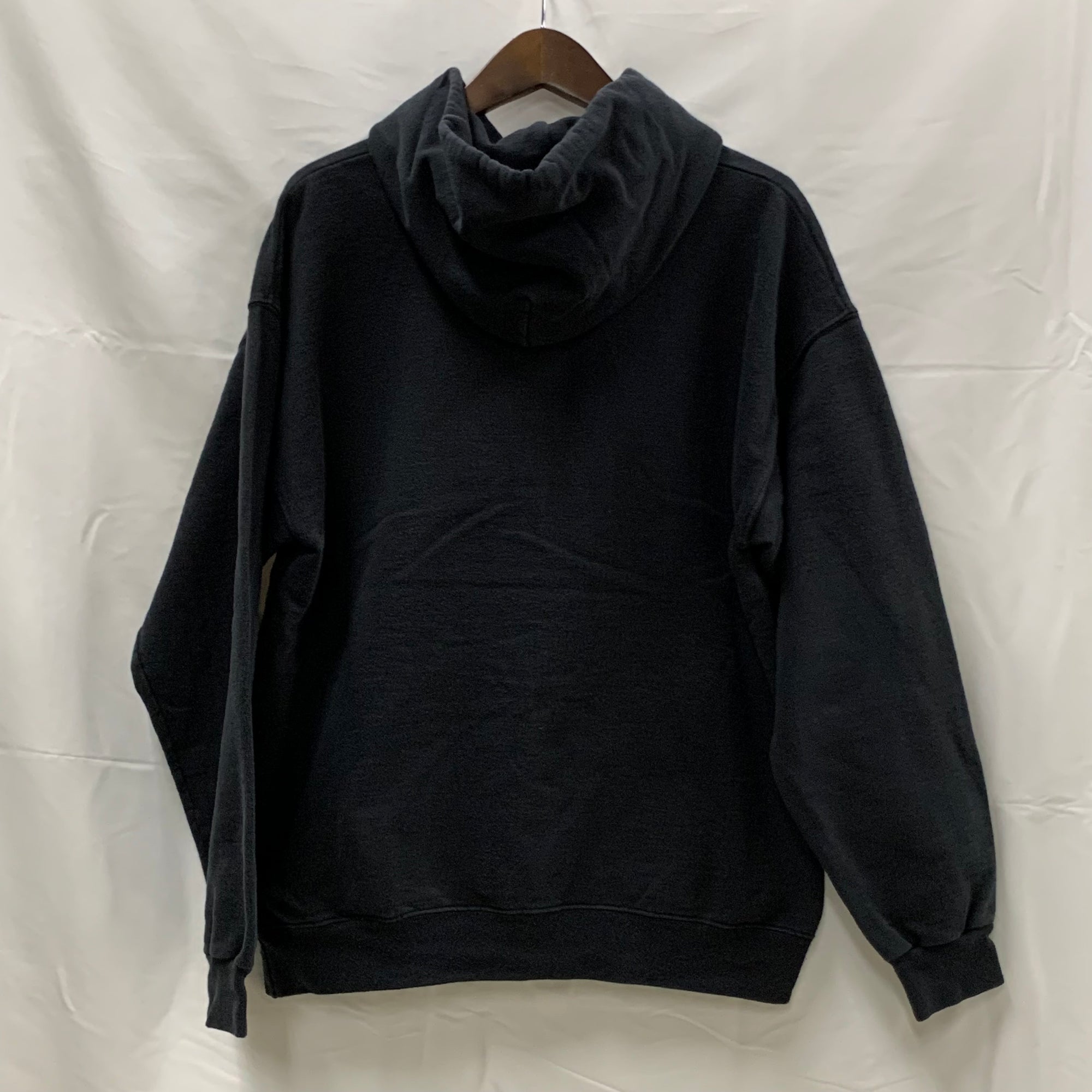 【古着】THRASHER プリント パーカー ブラック Mサイズ
