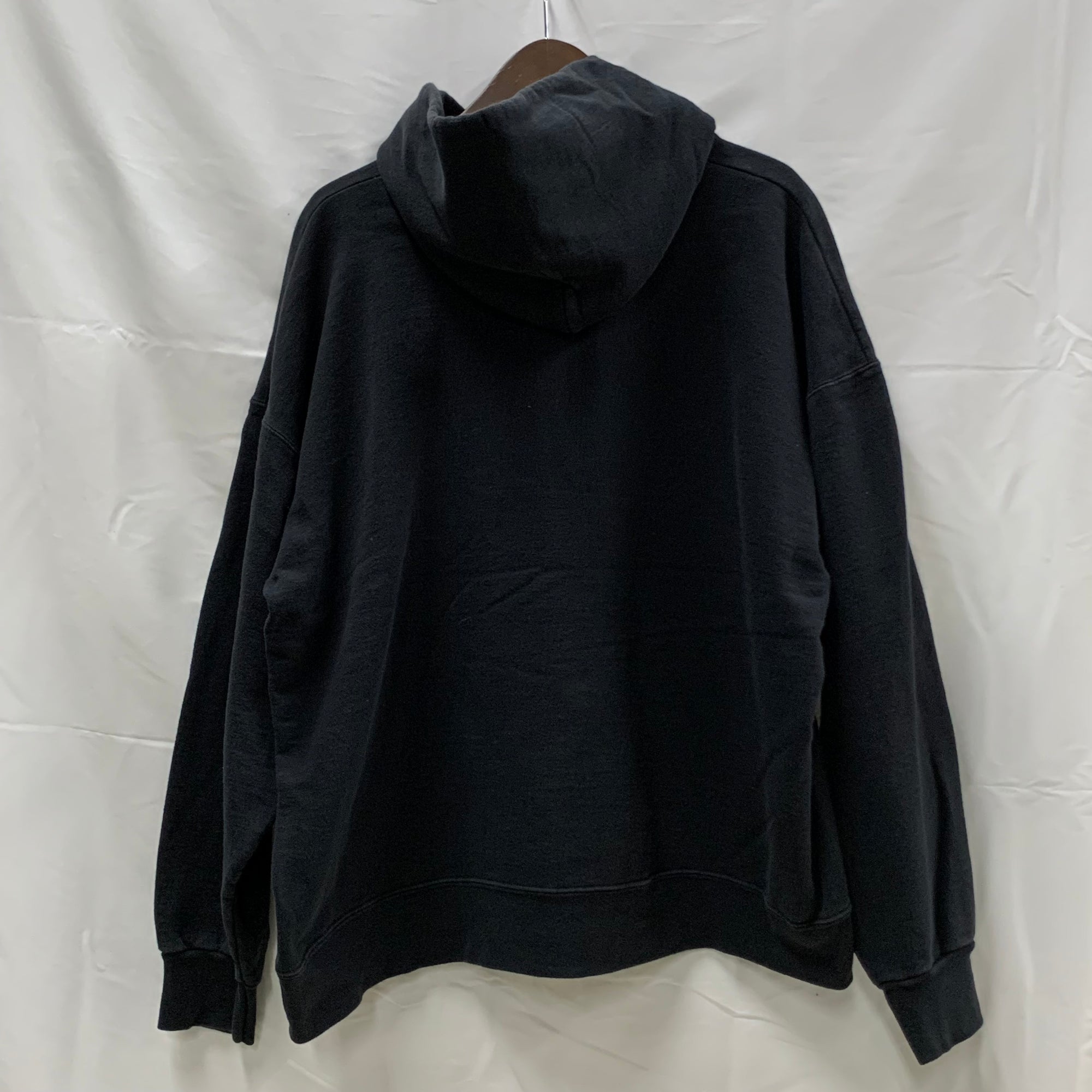 【古着】THRASHER プリント パーカー ブラック XLサイズ