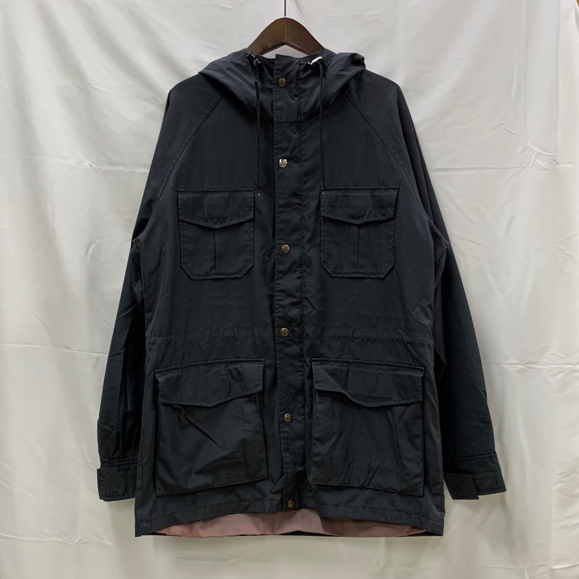 【古着】Eddie Bauer 無地 ジャケット ブラック