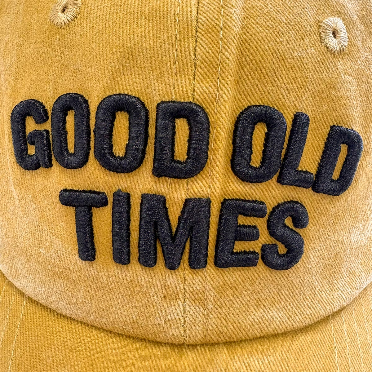 クラシックコットンキャップ GOT / GOT Classic Cotton Cap【Amber Threads】