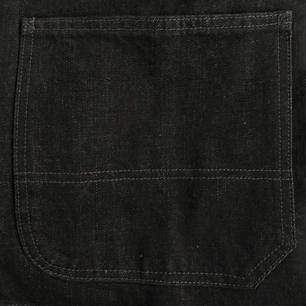 カバーオール ブラックデニム / Black Denim Coverall Jacket