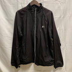 【中古】【古着】Starter ワンポイント フルジップジャケット ブラック Mサイズ
