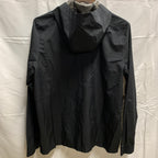 【中古】【古着】adidas ワンポイント フルジップライトジャケット ブラック 160サイズ