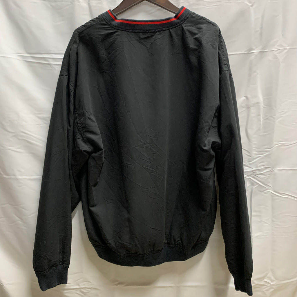 【中古】【古着】WEAR GUARD ワンポイント プルオーバージャケット ブラック Mサイズ