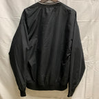 【中古】【古着】WEAR GUARD ワンポイント プルオーバージャケット ブラック Sサイズ