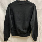 【中古】【古着】Champion ワンポイント スウェットパーカー ブラック Mサイズ