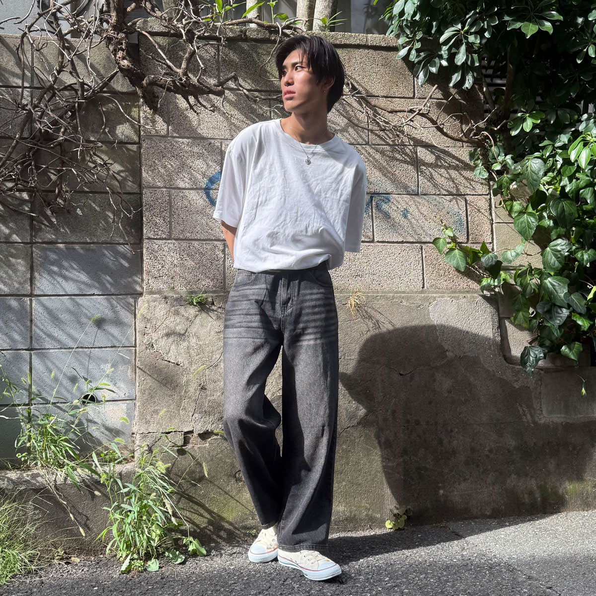 バギーデニムパンツ / AS Baggy Denim Pant【Amber Street】