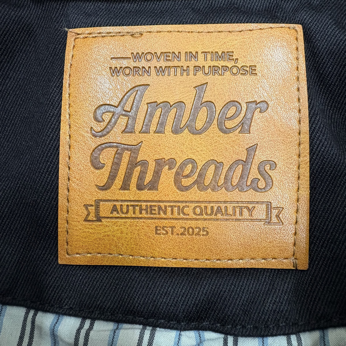 ヘビーウェイトコットンツイル ハリントンジャケット / AT Harrington Jacket 【Amber Threads】