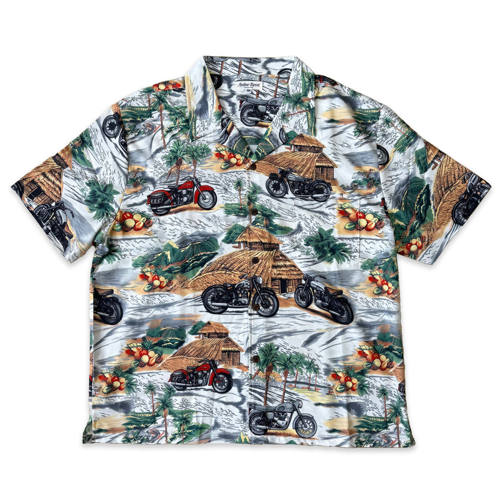 半袖アロハシャツ / S/S Aloha Shirt【Amber Street】