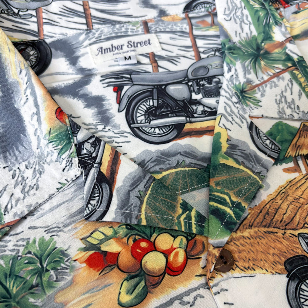 半袖アロハシャツ / S/S Aloha Shirt【Amber Street】