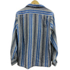【古着】 60S ARROW L/S シャドーストライプシャツ【ARROW】