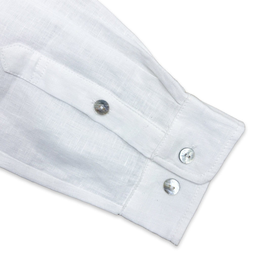 クラシックリネンシャツ / Classic Linen Shirt【Amber Threads】