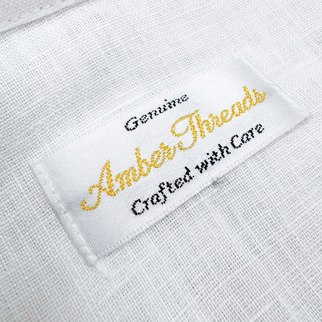 クラシックリネンシャツ / Classic Linen Shirt【Amber Threads】