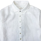 クラシックリネンシャツ / Classic Linen Shirt【Amber Threads】