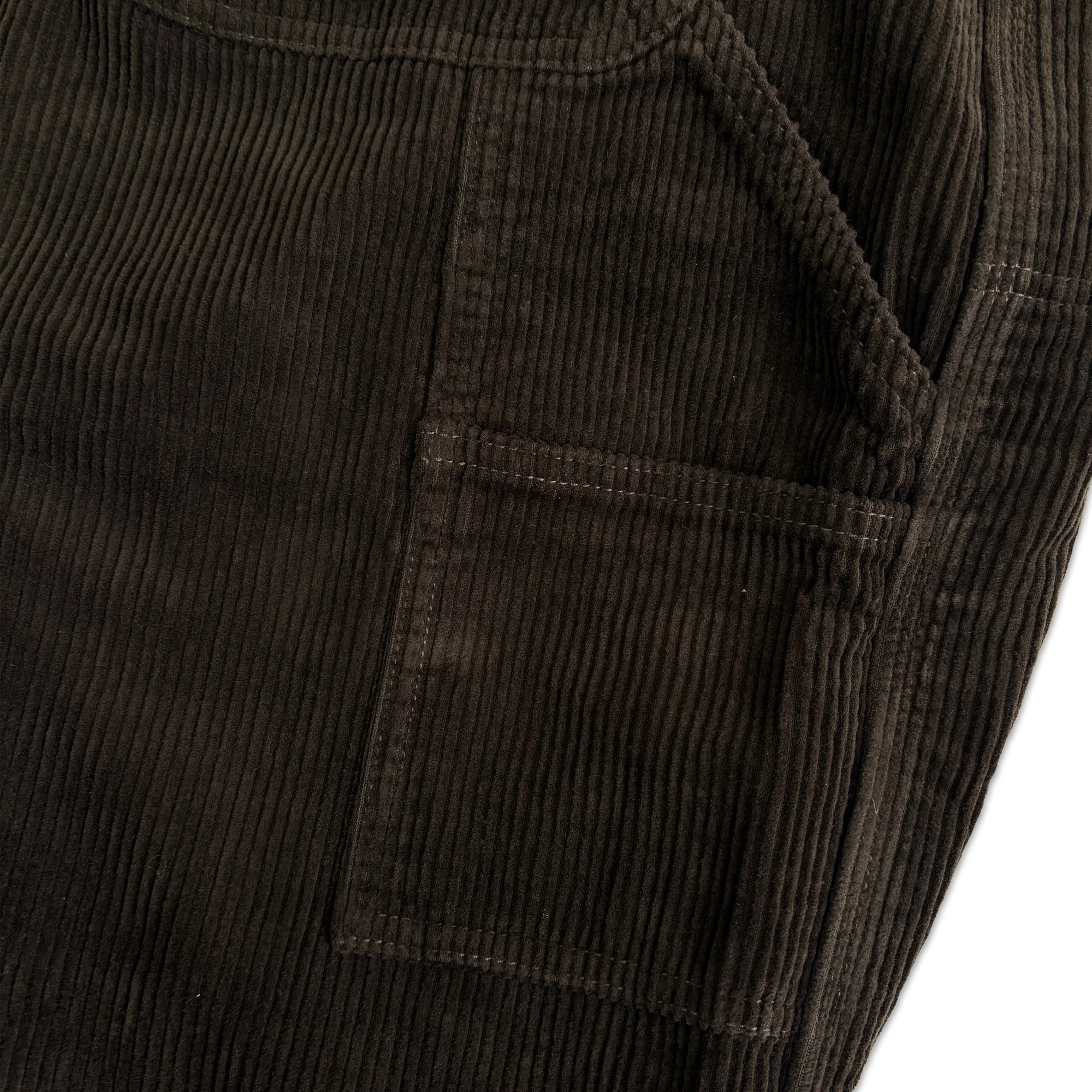 Amber Threads コーデュロイ ダブルニー ペインターパンツ 背面 右ポケット下ツールポケット ディテール