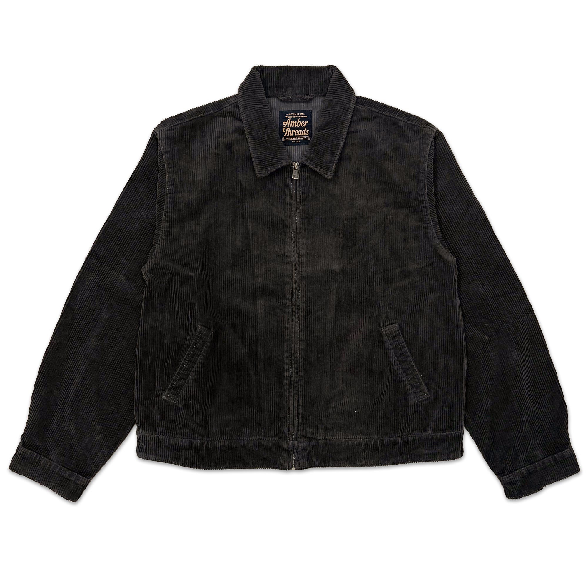 Amber Threads コーデュロイ ハリントンジャケット 320g ヘビーウェイト