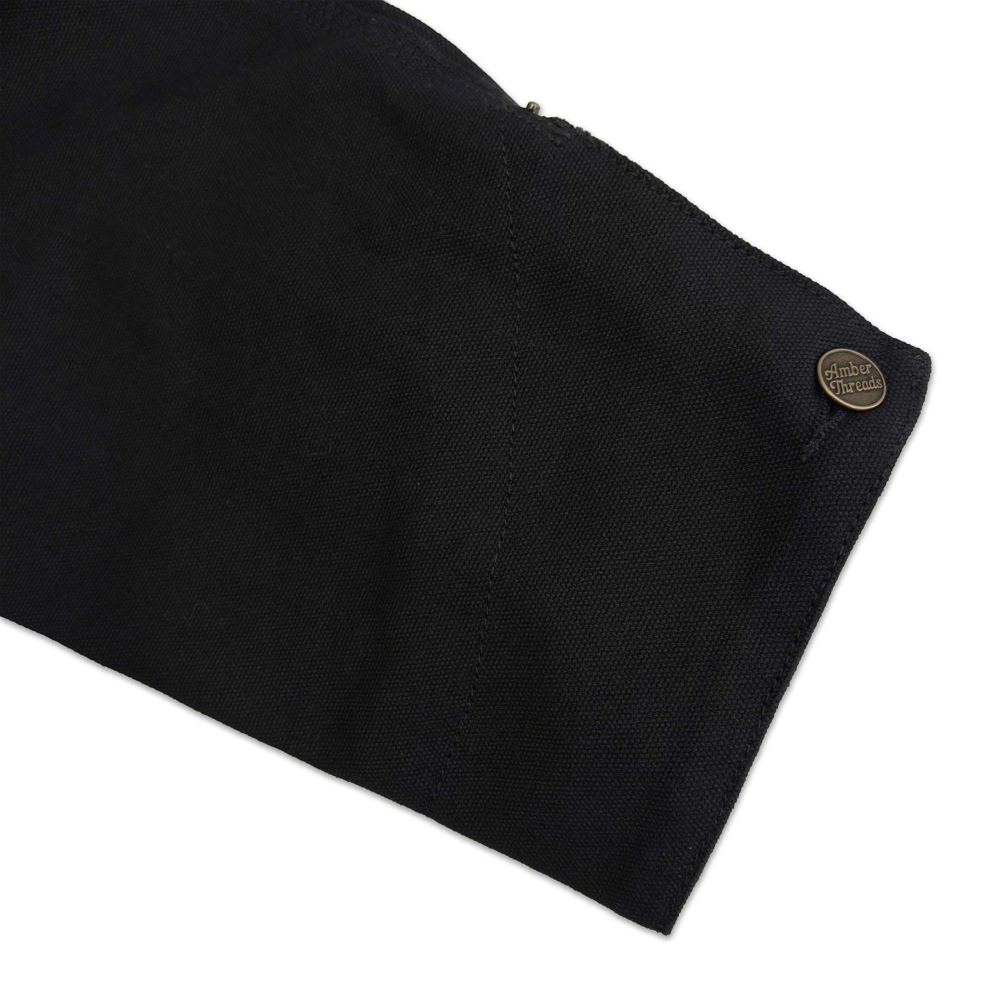 Amber Threads キャンバス トラッカージャケット 右袖口 ディテール