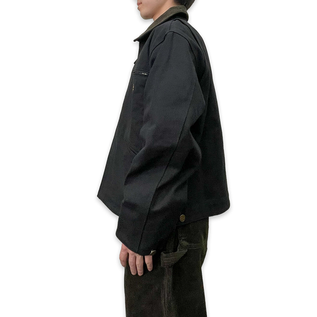 ジャケット 襟コーデュロイ コットンキャンバス / Cotton Tracker Jacket 【Amber Threads】