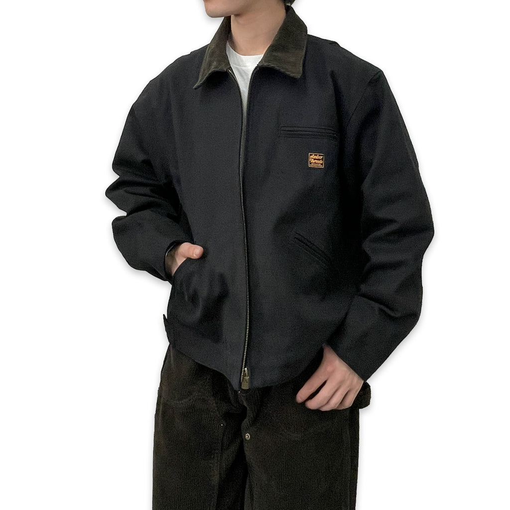 ジャケット 襟コーデュロイ コットンキャンバス / Cotton Tracker Jacket 【Amber Threads】