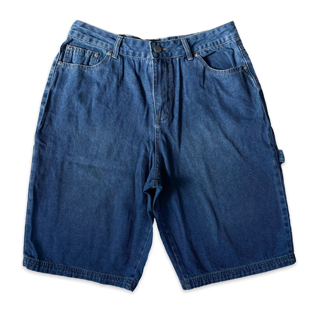 デニムペインターショートパンツ / Denim Painter Short Pant【Amber Street】