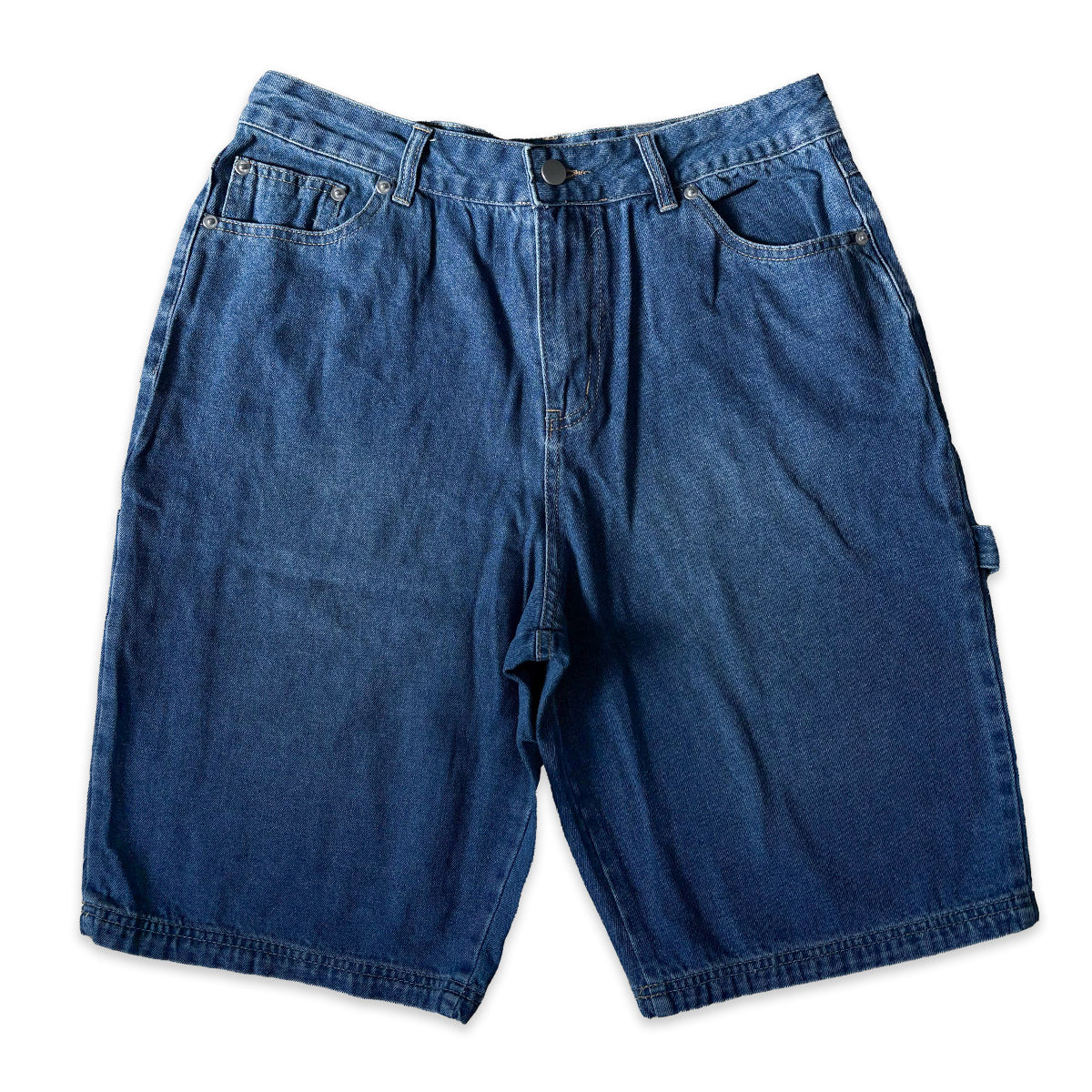 デニムペインターショートパンツ / Denim Painter Short Pant【Amber Street】