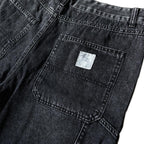 デニムペインターショートパンツ / Denim Painter Short Pant【Amber Street】