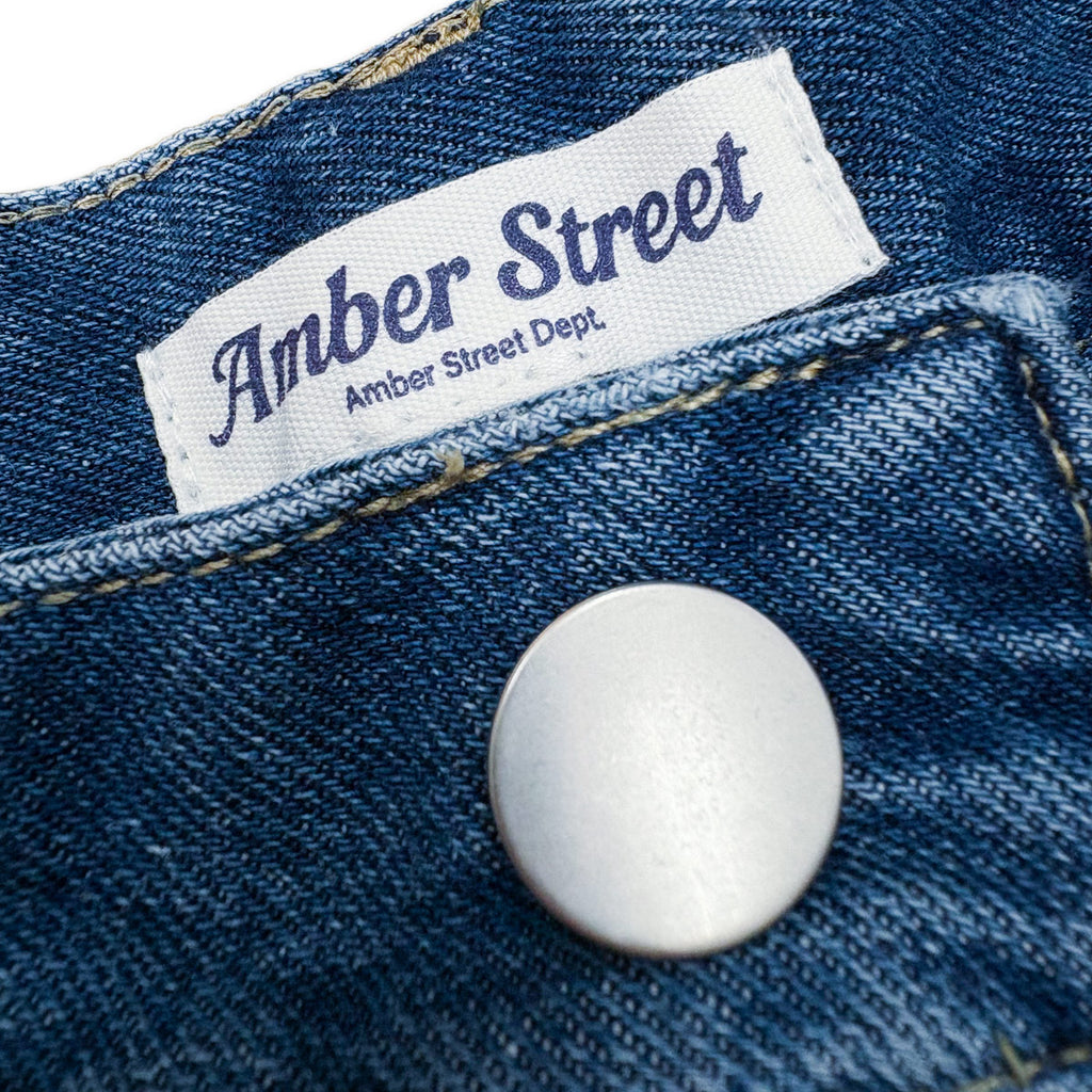 デニムペインターショートパンツ / Denim Painter Short Pant【Amber Street】