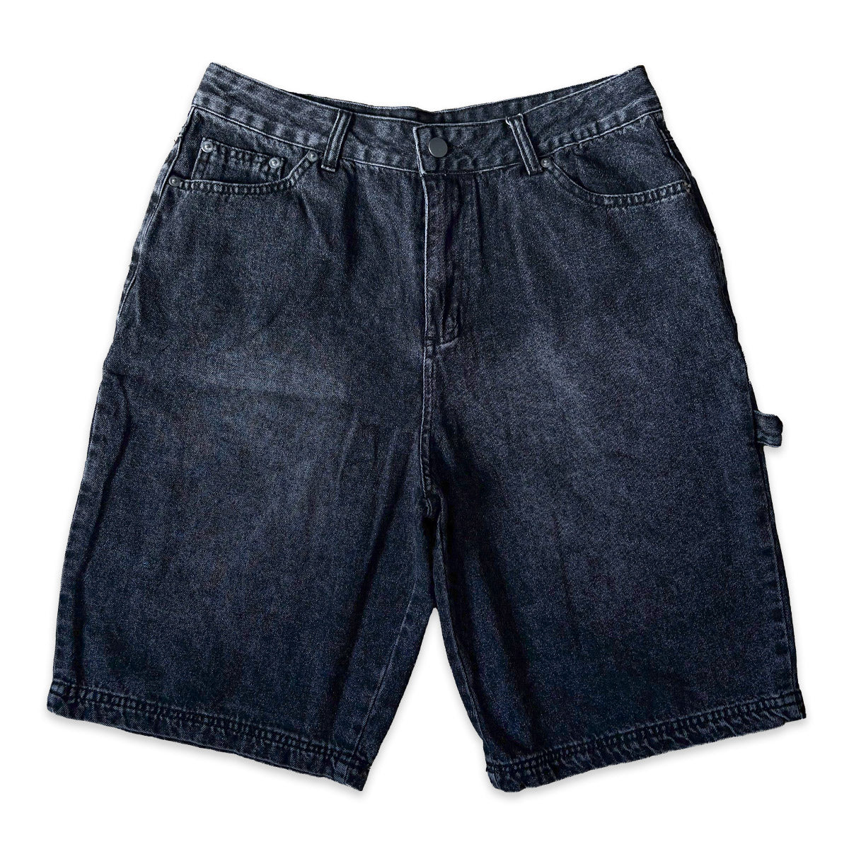 デニムペインターショートパンツ / Denim Painter Short Pant【Amber Street】