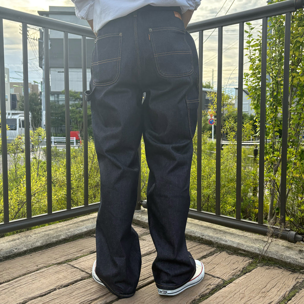 ダブルニー ワイドペインターパンツ / Double knee Wide Painter Pant 【Amber Threads】