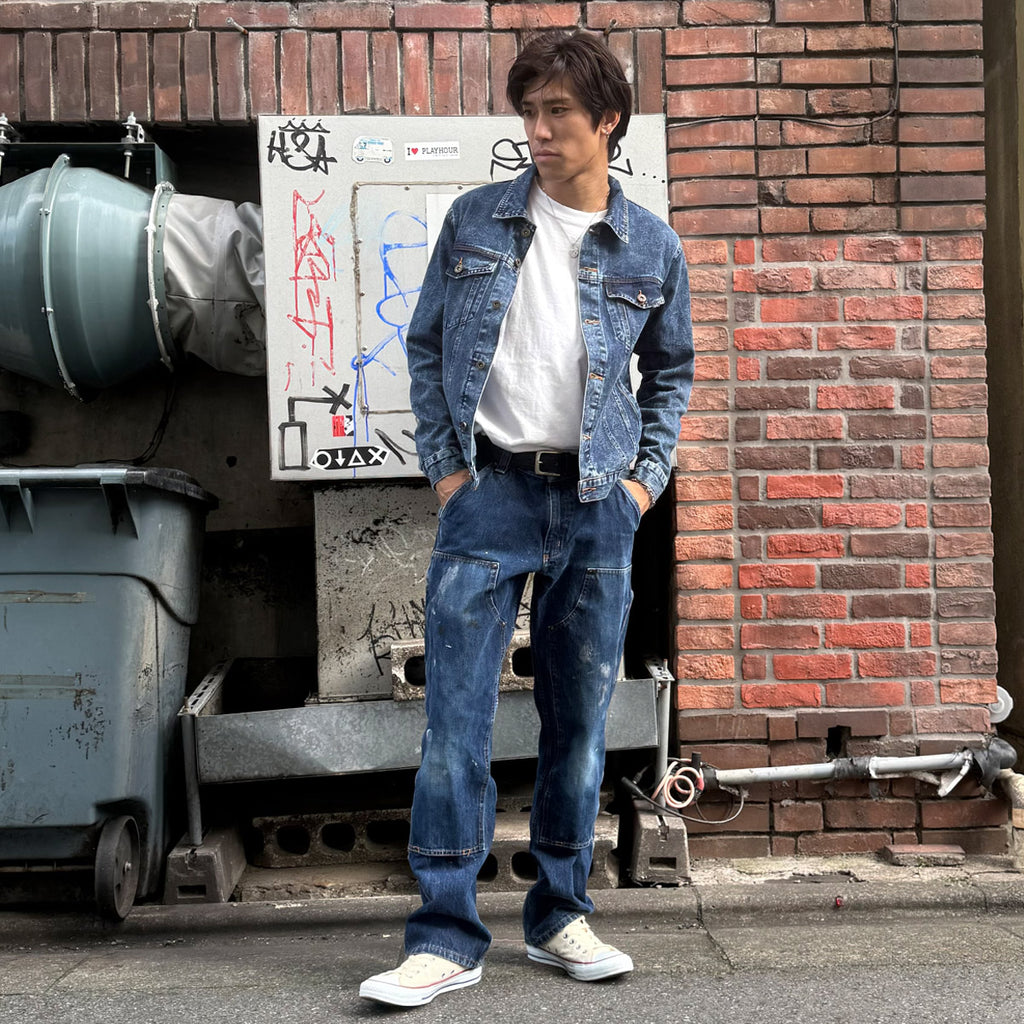 デュアルポケットデニムジャケット / Dual Pocket Denim Jacket【Amber Street】